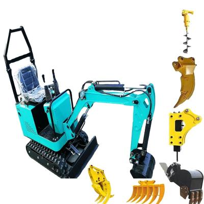 China Construction material shops CHANGCHAI excavators mini excavator bagger mini excavator FT-PC10 for sale