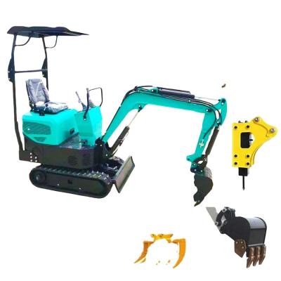 China Hotels Garden Use Smallest Mini Excavator With Attachments for sale