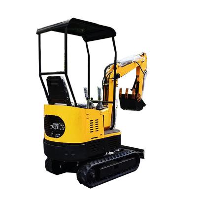 China Cheap factory sales 1000kg mini escavator machine good quality excavator for sale