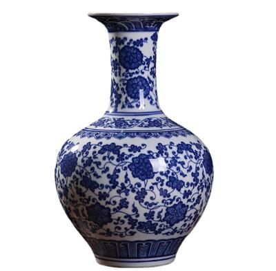 China Art Deco Jingdezhen porcelain vase decorative ornaments of Chinese antique ceramic flower arrangement vase for sale