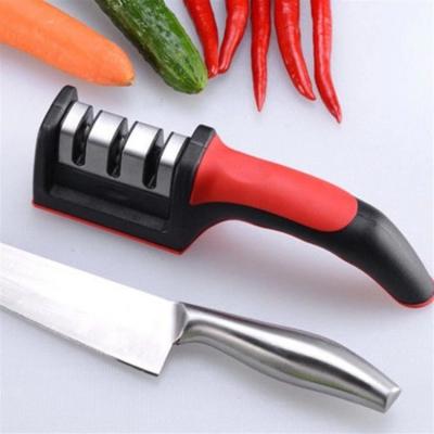 China Wholesale Viable Three Groove Stick Sharpener Electric Knife Emery Sharpener Scissor Sharpener for sale