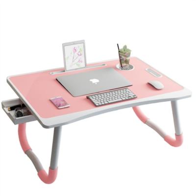 China Collapsible Foldable Computer Desk for Sofa Tea Serving Table Multi-Function Laptop Stand Study Table Portable Folding Computer Table for sale