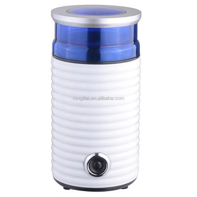 China Mini Hotel Plastic Electric Coffee Grinder for sale