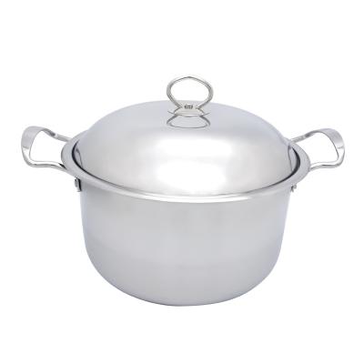 China 6PCS Stainless Steel Sustainable Cooking Pots for sale