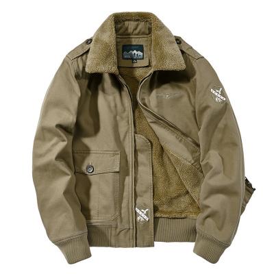 China Breathable breathable all kinds of winter men's jackets and European velvet and cotton jackets and American casual jackets for sale