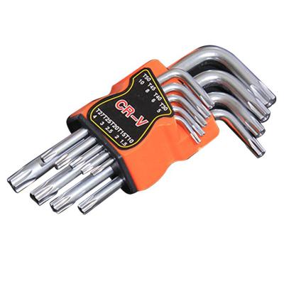 China New DIY CR-V Screwdriver Tool Kit Steel Torque Wrench Star Hex Wrench Wrench Sets for sale