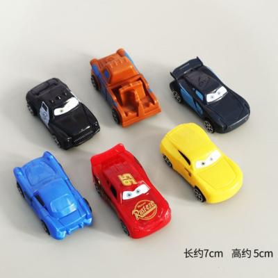 China 6pcs Viable Set Mini Cheap Toy Car Cake Decoration for sale