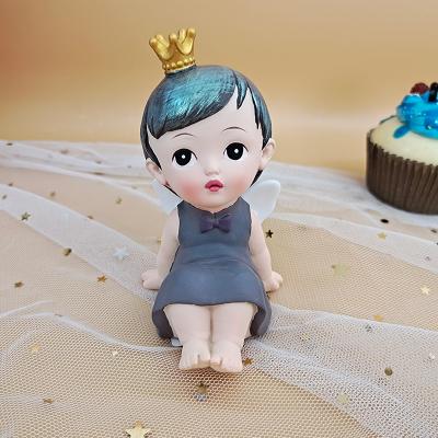 China Vinyl Birthday Cake Accessories Decorating Angle For Party Disney Cake Topper Doll 2021 Cake Topper For Kids for sale