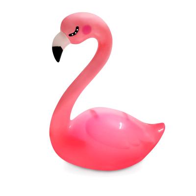 China China Night Light Flamingo Wings Plastic Toy With Lamps For Party Cake Spread Decoration for sale