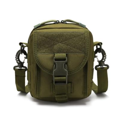 China Waterproof Waterproof Nylon Travel Small Messenger Bag Molle Tactical Shoulder Crossbody Bags for sale