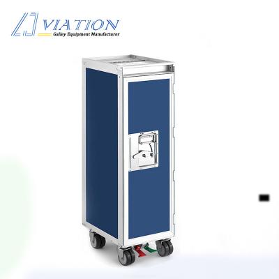 China AVIATION EQUIPMENT Galley Equipment Aluminum Alloy Aviation Cart Half Size Airline Food for sale