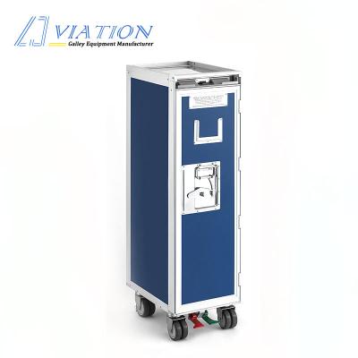 China AIRCRAFT EQUIPMENT High Cost Performance Kitchen Aluminum Storage Airline Hand Cart for sale