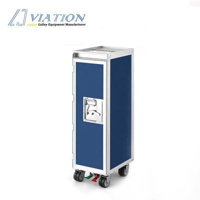 China AIRCRAFT EQUIPMENT specializing in production blue meal cart metal cart for sale