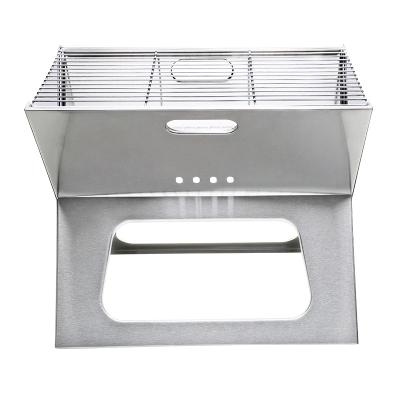 China Cestomized Stainless Steel X Model Easily Assembled Folding Bbq Grill For Outdoor Dual Function Portable Charcoal Grill Ovens For Families for sale