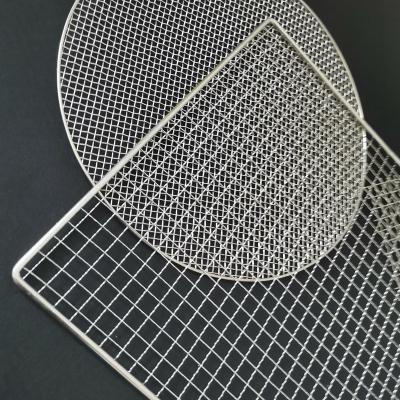 China Waterproof BBQ Grill Tools Stainless Steel Roasting Meat Mesh BBQ Mesh for sale