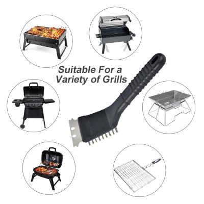 China Easily Cleaned High Quality Camping Scraper Grilling Accessories BBQ Cleaner Tools Grill Cleaning Brush for sale