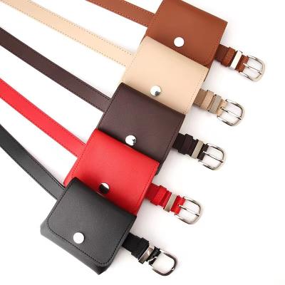 China Lady Fashion Mini Waist Bag For Women PU Leather Belt Bag Fashion Luggage Belt Bag for sale