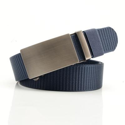 China Fashion.outdoor belt button jeans canvas belt men's youth automatic breathable casual lap boys luck belt for sale