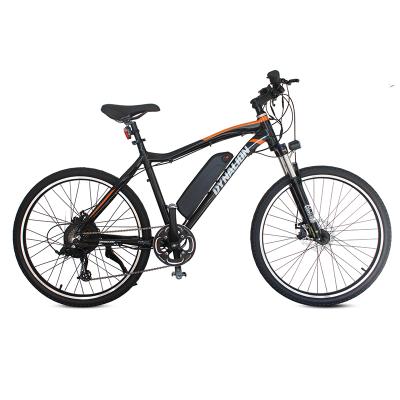 China 26 inch aluminum alloy 7 speed e-bike OEM aluminum alloy 350w 48v electric mountain bike customizable for sale