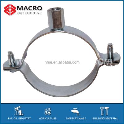 China Electric Galvanized Pipe Clamp Wall Mount Pipe Clamp for sale