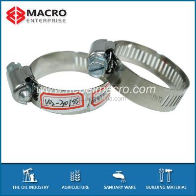 China Hose 9mm Bandwidth German Style Hose Clamp With Solder Spot for sale