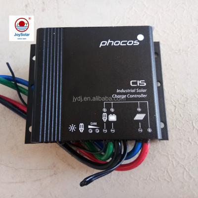 China Phocos industrial pwm solar charge controller, solar street light charge controller for sale