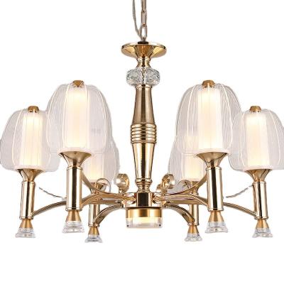 China Modern Nordic Modern Decorative Metal Lamps Chandelier Acrylic Led Pendant Lights For Living Room Antique Design for sale