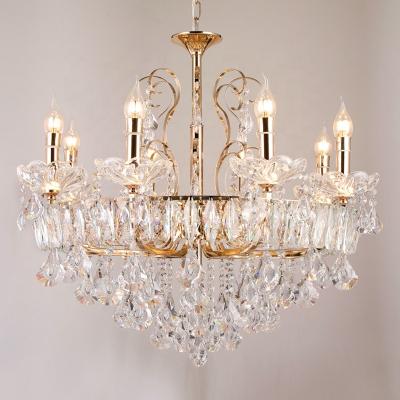 China Modern Lighting Pendant Lamp Modern Style Scandinavian Lighting Designer Round Shape Crystal Chandelier for sale