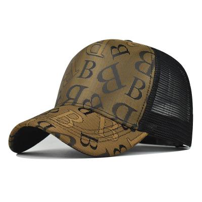 China 2021 Newest design unisex hot sale hip-hop plaid houndstooth B letters baseball caps dry fit caps for sale