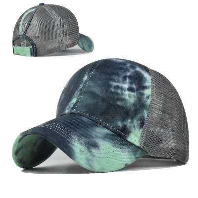 China 2021Summer newest COMMON hot sale ladies hip-hop printed with hook loop baseball hats and hats for sale