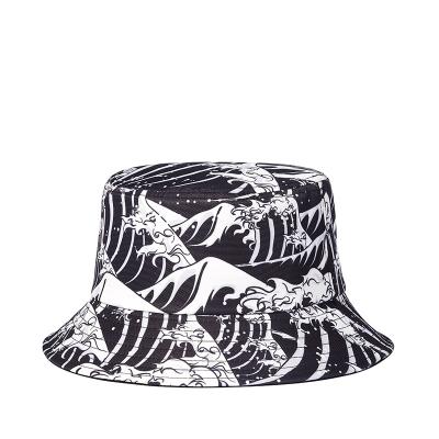 China High Quality Unisex New Design Top Logo Print Bucket Hats Fishing Bulk Wholesale Designer Sun Hat Custom Outdoor Fisherman Picture Hat for sale