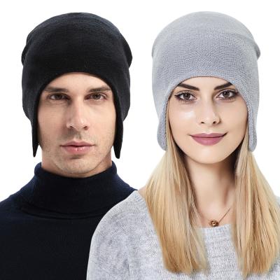 China New Designer Winter Custom Trendy Slouchy Adult Warm Logo For Wholesale With Logo Fleece Beanies Mens Womens Hats And Hats for sale