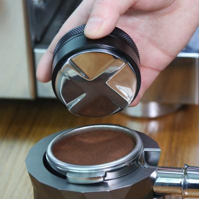 China Amazon Sell Coffee Bean Distributor Macaron Coffee Tamper 51-58mm Viable Hot Espresso Coffee Tamper for sale