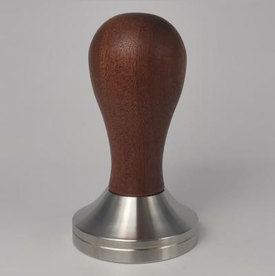 China 51mm Sustainable Wholesale Coffee Tools Needle Force Dispensing Bartender Espresso Stainless Steel Coffee Tamper for sale