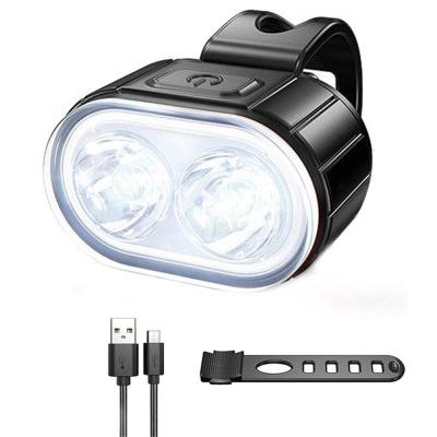 China Various Factory Plastic Manufacturing Front And Back Bicycle Led Bike Bicycle Light for sale