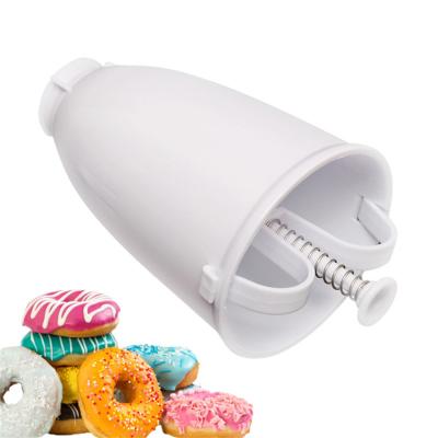 China Plastic Donut Maker Machine Tool Diy Mold Donut Dispenser Quick Stocked Portable for sale