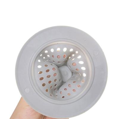 China Rubber Stocked Silicone Kitchen Sink Strainer Bathroom Sink Drain Stopper Kitchen Sink Drain Filter for sale