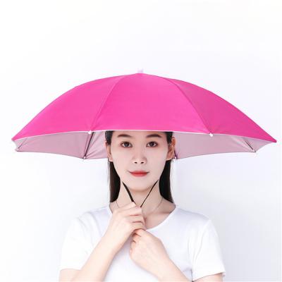 China Chinese Factory Wholesale Used Outdoor Adult And Child Senior Hat Umbrella for sale