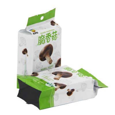 China Moisture proof china supplier pet/al/pe foil material dry mushroom chips packaging bag for sale