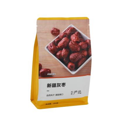 China Customized Food Grade Moisture Proof Smell Proof Plastic Stand Up Pouch Dried Fruit Packaging Ziplock Bag for sale