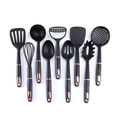 China Disposable Customized 9pcs In One Set Kitchen Utensils Silicon Cooking Tool Kit Store for sale