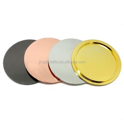 China Eco-frinedly Custom Metal Lid For Glass Candles Jar Holder for sale