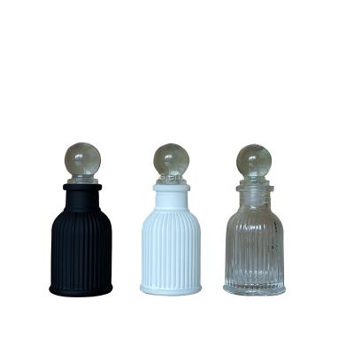 China Eco - Friendly 40 Empty Reed Diffuser Glass Bottle Aroma Lined Glass Reed Diffuser Bottle for sale