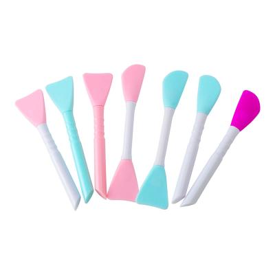 China High Quality Beauty Tool Soft Face Mask Brush DROPSHIPPING Silicone Mud Mask Applicator Brush Silicone Mud Mask Applicator Brush for sale