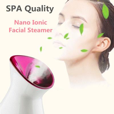 China Moisturizer Nano Ion Steam Face Remover Moisture Sprayer Skin Care Machine SPA Beauty Facial Cleansing Device For Home Use For Woman for sale