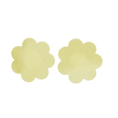 China Disposable Self Adhesive Natural Invisible Breast Petals Nipple Stickers Covers Comfortable Women Nipple Pies Stickers for sale