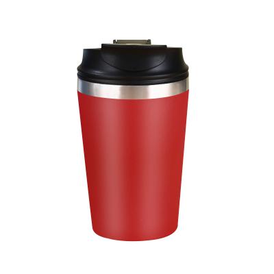 China 450ML Vacuum Flask Coffee Double Stainless Steel Car Travel Thermos Cup Leakproof Multi Purpose Disposable Portable Mug for sale