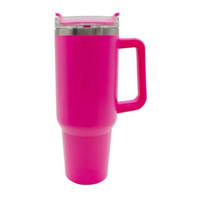 China 2023 New Arrivals PORTABLE 40 oz With Handle And Tumbler Straw Coffee Mug Stanleys Adventure Fire Extinguisher for sale