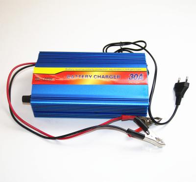 China Car / Outdoor Intelligent Car Battery Charger 30A 12V Portable Battery Charger for sale