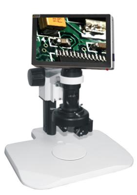 China 5MP Digital Camera LCD Screen Microscope 9.7 Inch 1024 * 768 Pixels for sale